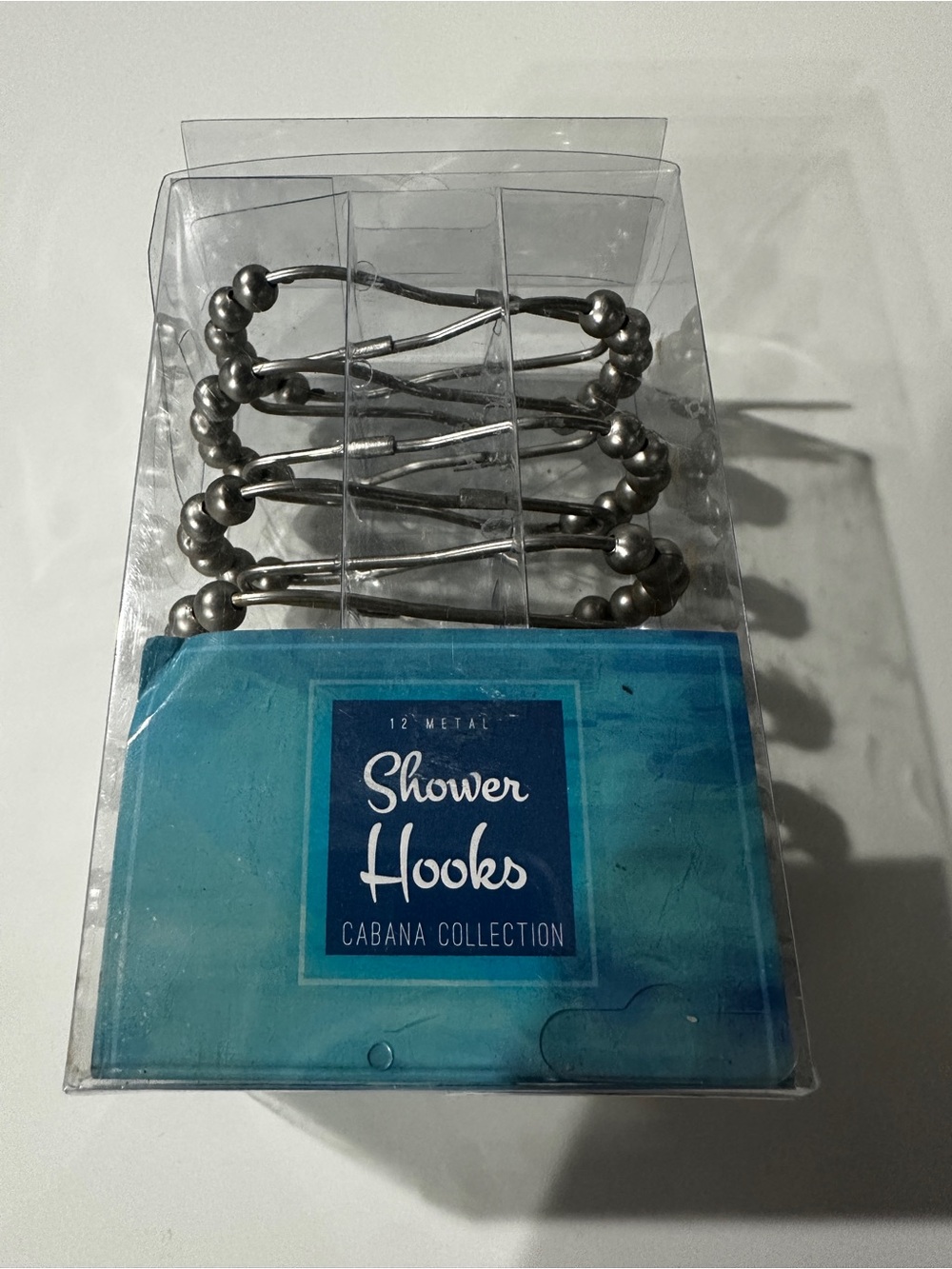 Shower curtain hooks